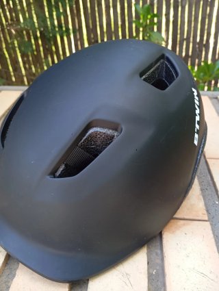 Casco de bici para adulto negro