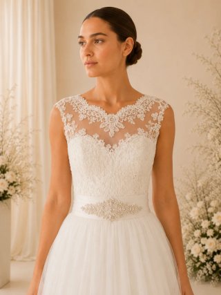 Vestido de Novia Talla Única liquidación tienda