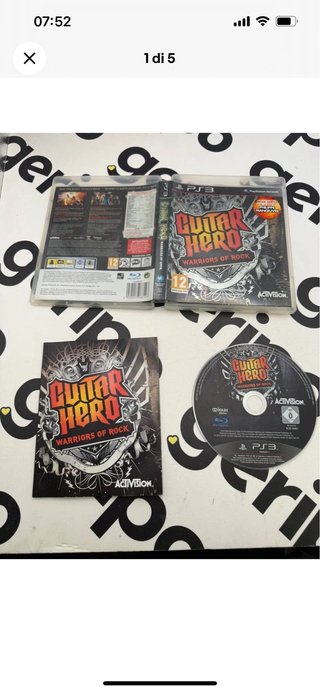 Guitar Hero Warriors of Rock PS3