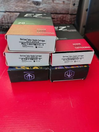 Lote material de tatuaje para tudor