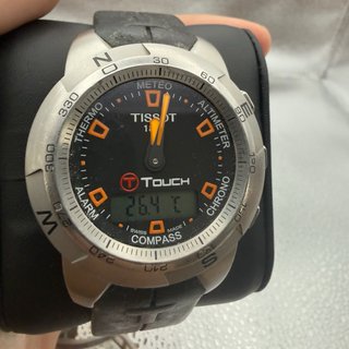Lote 2 Tissot Touch Chrono Naranja Nuevo