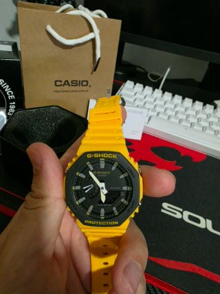 Orologio Casio G-Shock Giallo Nero