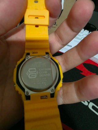 Orologio Casio G-Shock Giallo Nero