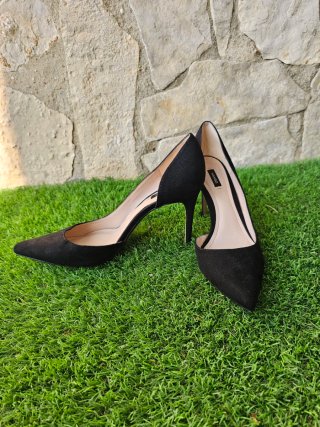 Zapatos de tacón Mango negros