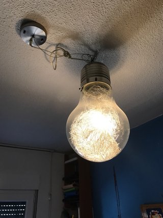 Lámpara Bombilla Gigante Decorativa