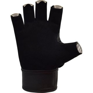 RDX Guantes Levantamiento Pesas Muñequera Larga