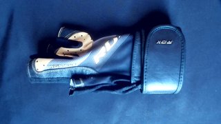RDX Guantes Levantamiento Pesas Muñequera Larga