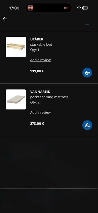 Cama IKEA UTÅKER 2 en 1 sin usar