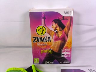 Juego Wii Zumba Fitness + Accesorios