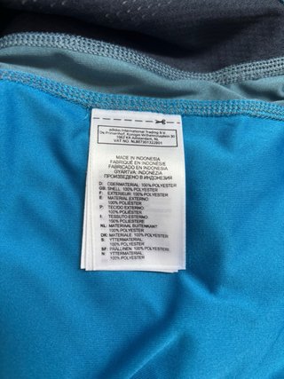 Sudadera Adidas Azul Media Cremallera Vintage
