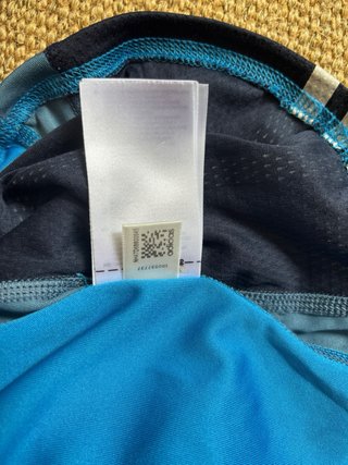 Sudadera Adidas Azul Media Cremallera Vintage