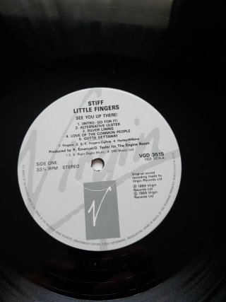 Vinilo Stiff Little Fingers See You Up There!
