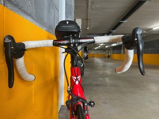 Bicicleta de carretera Vitoria Roja