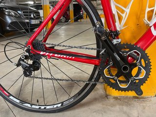 Bicicleta de carretera Vitoria Roja