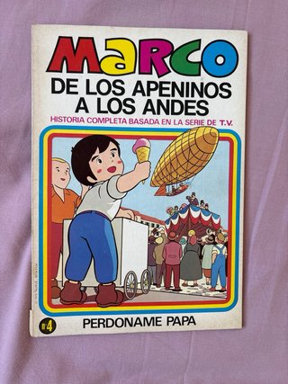 Marco de los Apeninos a los Andes Comic 3 unidad