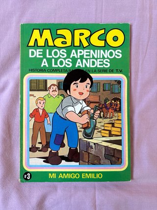 Marco de los Apeninos a los Andes Comic 3 unidad