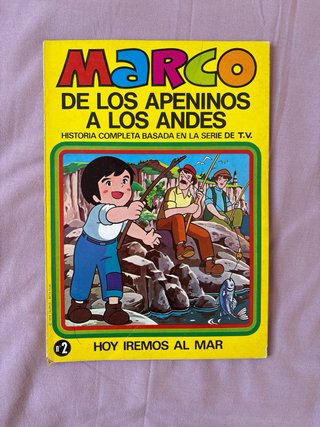 Marco de los Apeninos a los Andes Comic 3 unidad