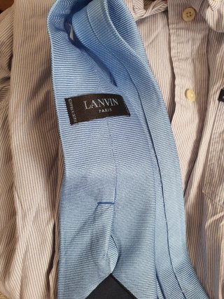 Camisa Brooks Brothers Rayas Azul y Blanca