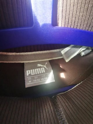 Chaqueta Puma Marrón Cremallera Talla L