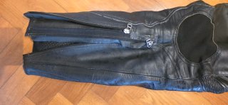 Pantalón de piel para moto Dainese talla 52