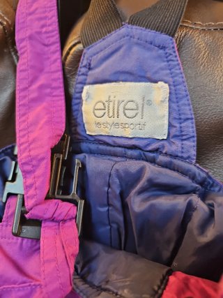 Pantalón Peto Nieve Etirel Morado