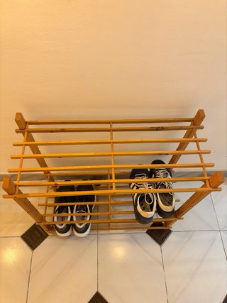 Zapatero 3 estantes madera