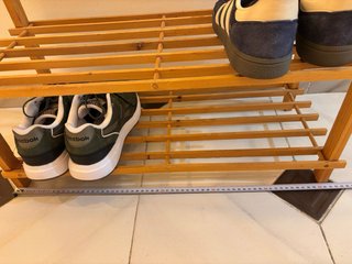 Zapatero 3 estantes madera