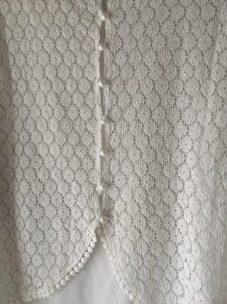 Blusa blanca encaje