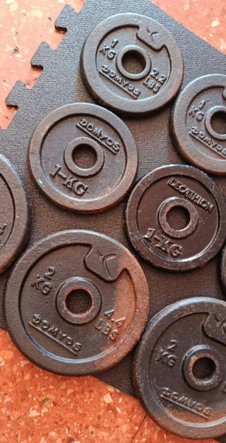Discos de pesas 17Kg (28mm)