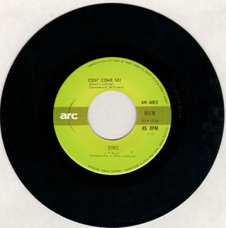 Dino E I Kings Eravamo Amici / Cosi' Come Sei 7"
