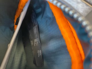 Bolso Lacoste Azul y Gris