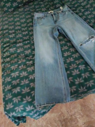 Vaqueros 90s mujer tiro alto