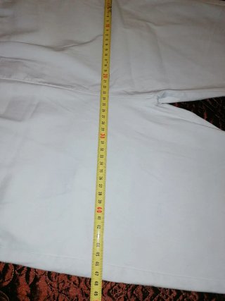 Pantalón jogger blanco T. M