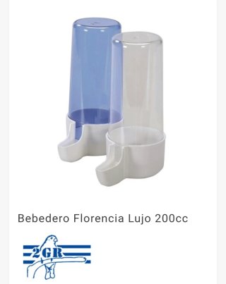 Lote de Bebederos para Pájaros 2GR
