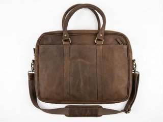 Maletín Ejecutivo de Cuero Marrón para Hombre.
