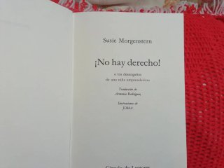 Libro de lectura ¡ No hay derecho !