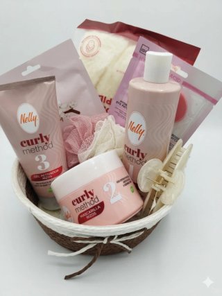 Cesta Regalo Nelly Curly Method