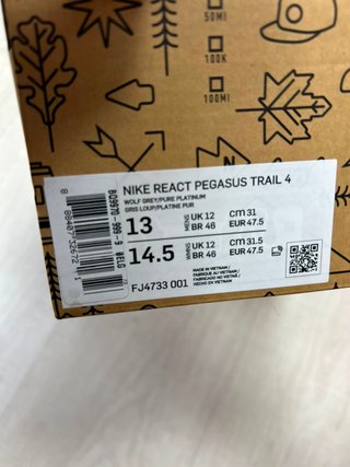 Nike Pegasus Trail 4 Grigio Giallo