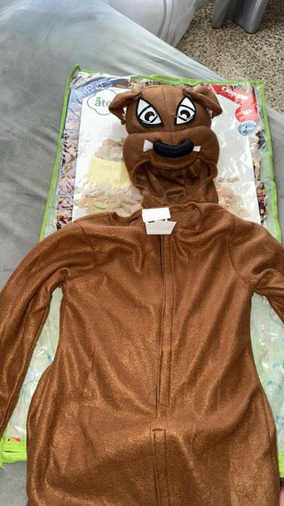 Disfraz Perro Atosa Infantil Nuevo Talla 4+