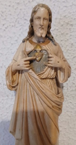 Talla Sagrado Corazón de Jesús Antigua