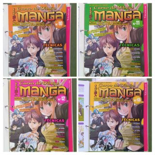 Curso de Dibujo - Manga Carpeta con 17 Fasciculos.