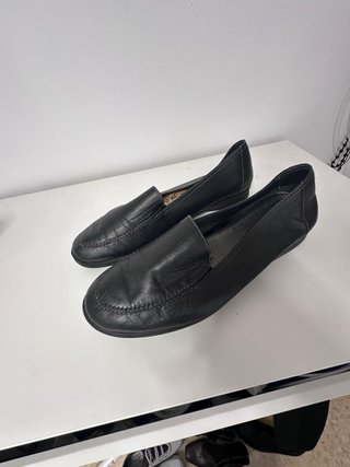 Zapatos cerrados mujer negro talla 42 Marca 24 hrs