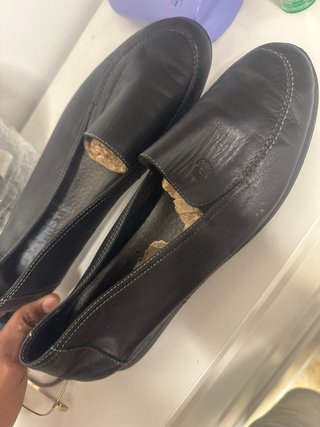 Zapatos cerrados mujer negro talla 42 Marca 24 hrs