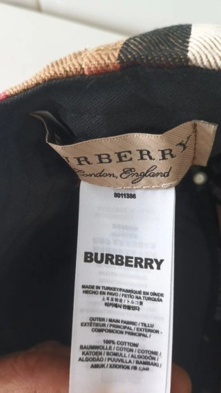 Gorra Burberry Original Marrón Multicolor