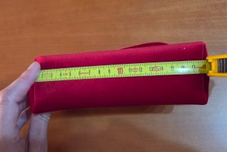 Neceser terciopelo rojo Dior