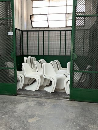 4 Sillas Verner Panton Vitra Blancas