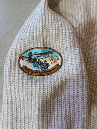 Cardigan Vintage Invicta Beige XL