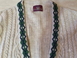 Cardigan Vintage Invicta Beige XL
