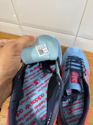 Adidas Spezial CP Manchester Azul/Rojo