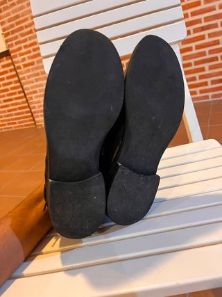 Zapatos Blucher Negros Tachuelas